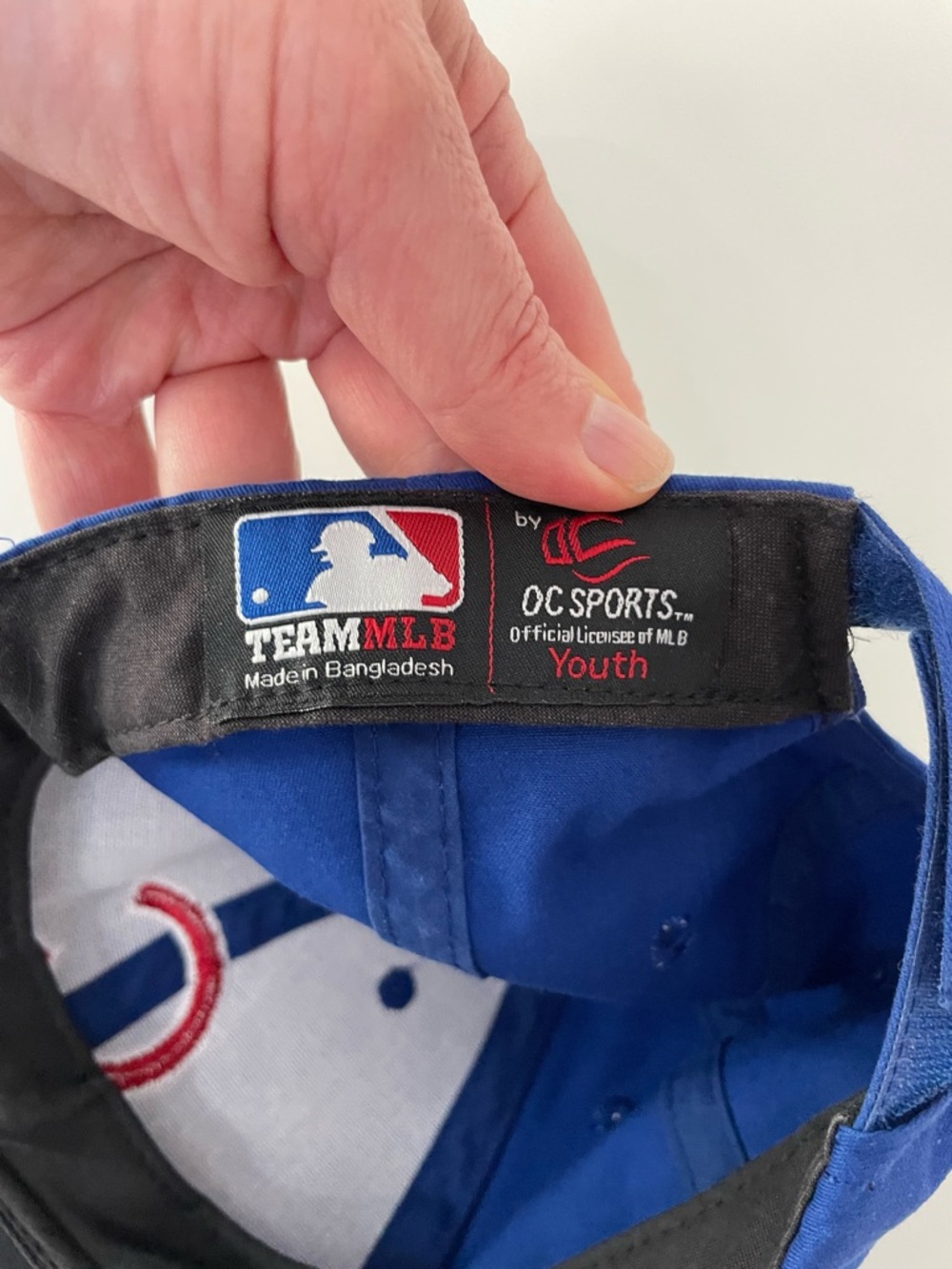 Chicago Cubs Youth Blue Baseball Cap Sports Travel Gift - Picture 5 of 10